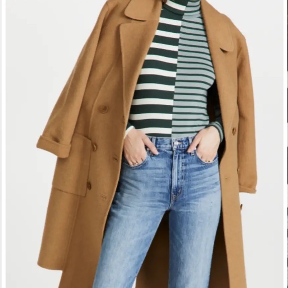 Veronica Beard Sweaters - Veronica Beard Jean Colorblock Cedar Turtleneck